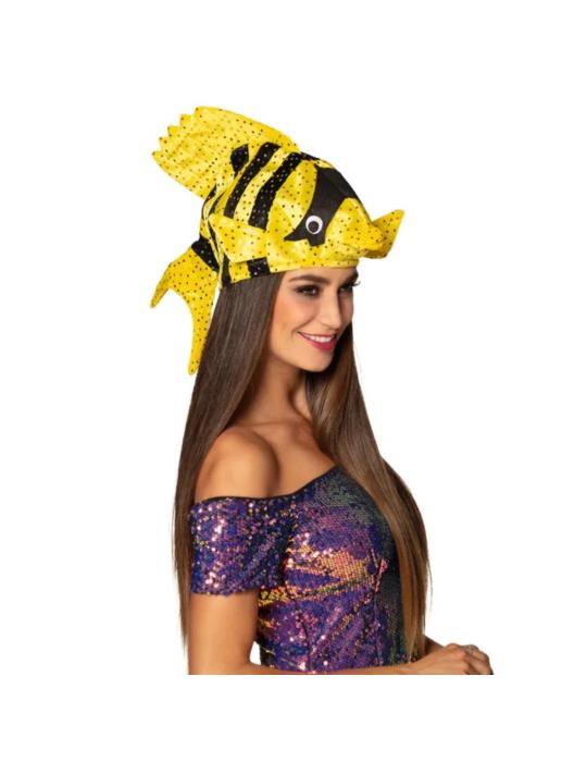 Czapka Ryba Lux ŻÓŁTA 99942Z