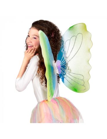 Skrzydła Motyla Żółte 46x62 52850Ż Wróżki elfa Duże żółto niebieskie zielone