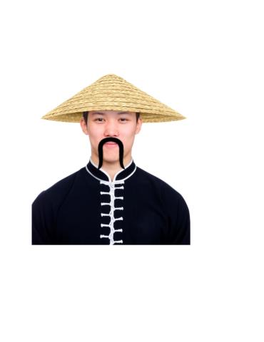 1 Kapelusz Chińczyk Słomkowy 2955VW Wietnwmczyk