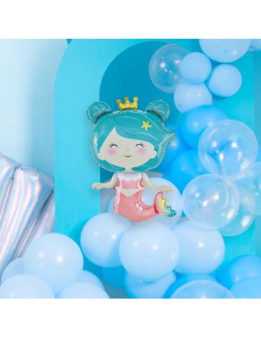 1 Balon foliowy Syrenka 58x98cm 149874