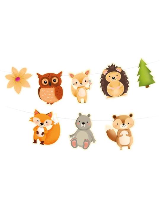 1 Girlanda Leśni przyjaciele 149768 200x18cm