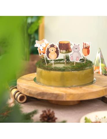 1 Toppery Leśni przyjaciele 9szt 149836