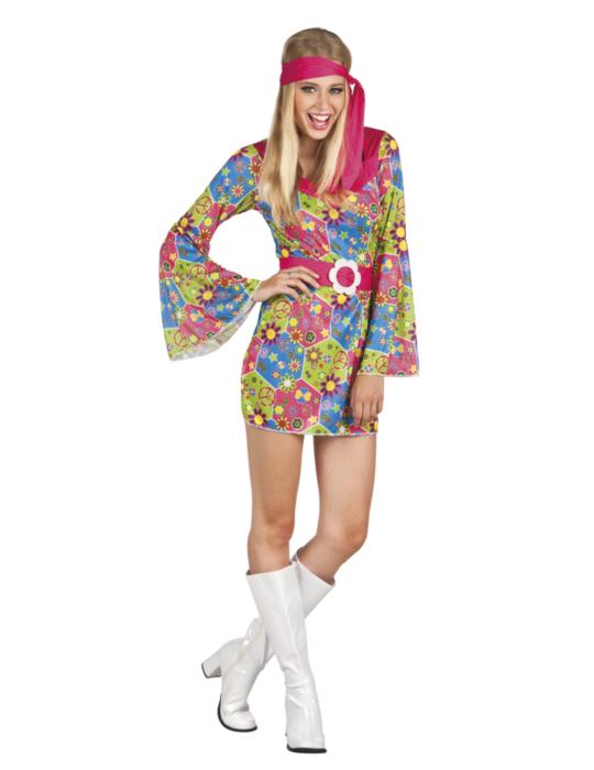 Ad Strój Lata 60te Dzieci Kwiaty 83853 M