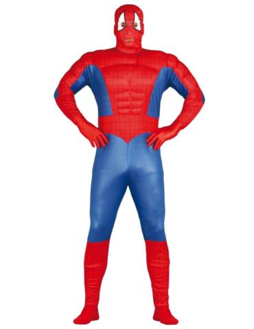 Ad Strój Pająk z mięśniami 80797BZ L