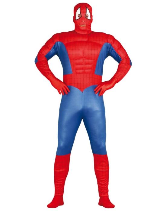 Ad Strój Pająk z mięśniami 80797BZ L