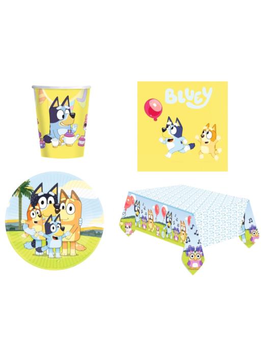 1 Zestaw urodzinowy Bluey BLU33 33el.