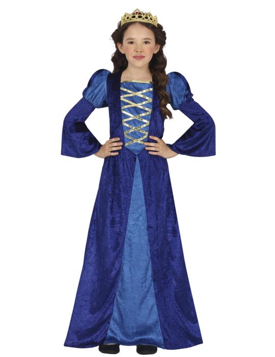 1 Strój Święta Jadwiga 146/152 81062BZ Barbara Królowa Średniowiecza Dama Dworu