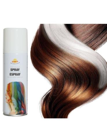 Spray Farba do Włosów Biały 17011BZ 125ml lakier koloryzujący zmywalny