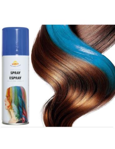 Spray Farba do Włosów Niebieski 17015BZ 125ml lakier koloryzujący zmywalny
