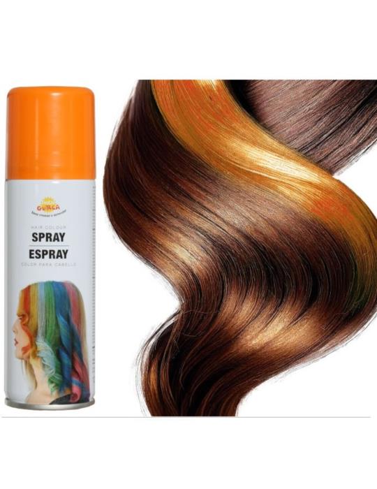 Spray Farba do Włosów Pomarańcz 17013BZ lakier koloryzujący zmywalny