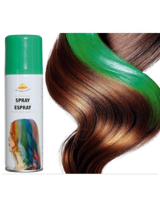 Spray Farba do Włosów Zielony 17017BZ 125ml lakier koloryzujący zmywalny