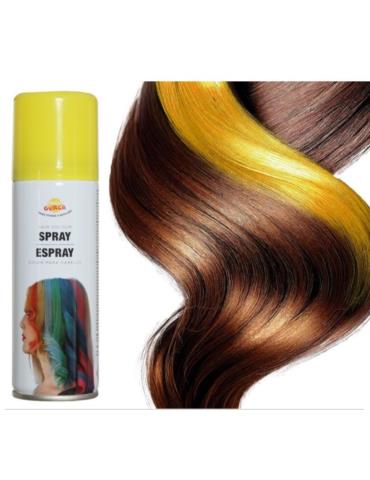Spray Farba do Włosów Żółty 17010BZ 125ml lakier koloryzujący zmywalny