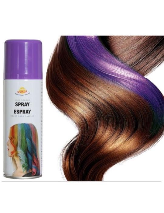 Spray Farba do Włosów Fioletowy 17014BZ 125ml lakier koloryzujący zmywalny