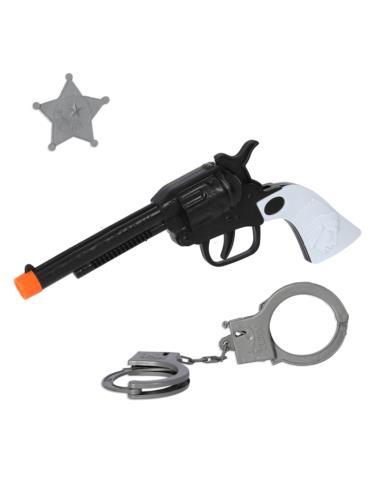 Zestaw kowbojski średni z kajdank PA024