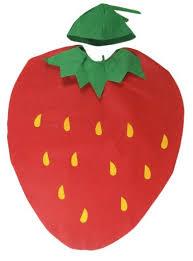 Strój Truskawka one size TC53216