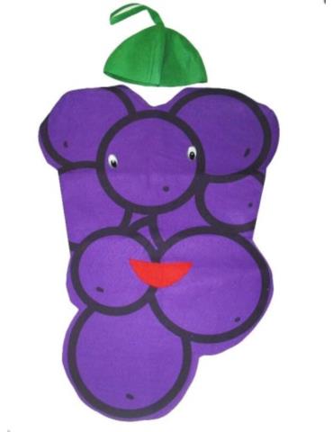 Strój Winogrono one size TC53216