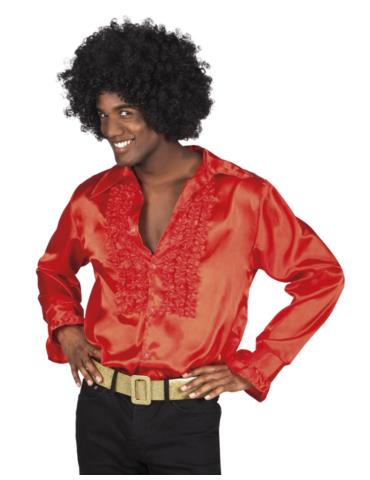 Ad Strój Koszula falbany czerwona02113XL