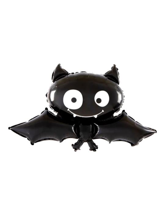 Balon foliowy Nietoperz czarny 460442 67x96cm Halloween Andrzejki Party