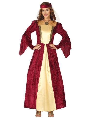 Ad Strój Dama Renesansu 88672BZ M Średniowieczna Królowa