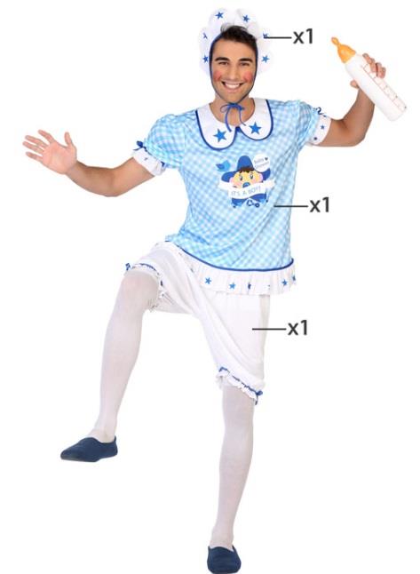 Ad Strój Duże Dziecko 39361 M/L Niemowlak Baby Shower