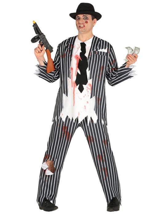 Ad Strój Garnitur Gangster 88019BZ L Horror Halloween