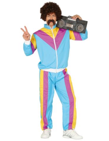 Ad Strój Lata 80te Disco dres 88648BZ L