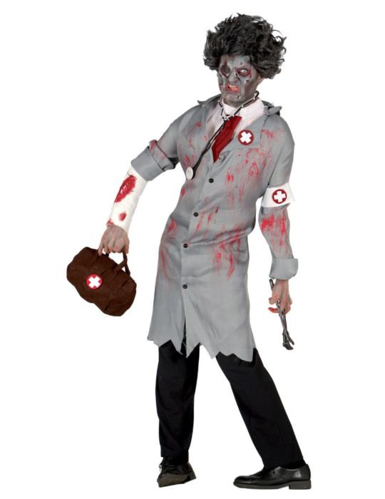 Ad Strój Lekarz Halloween 80961BZ L