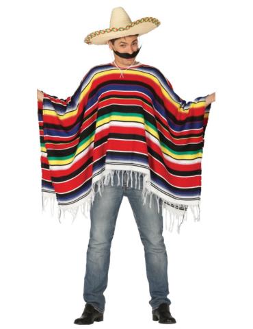 Ad Strój Meksykanin Ponczo 88663BZ L