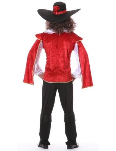 Ad Strój Muszkieter Czerwony 84389BZ L BZ