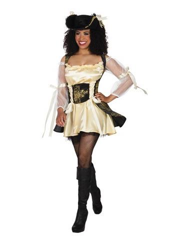 Ad Strój Piratka Złota 83606 S/M