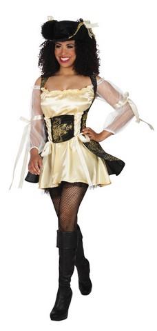 Ad Strój Piratka Złota 83606 S/M