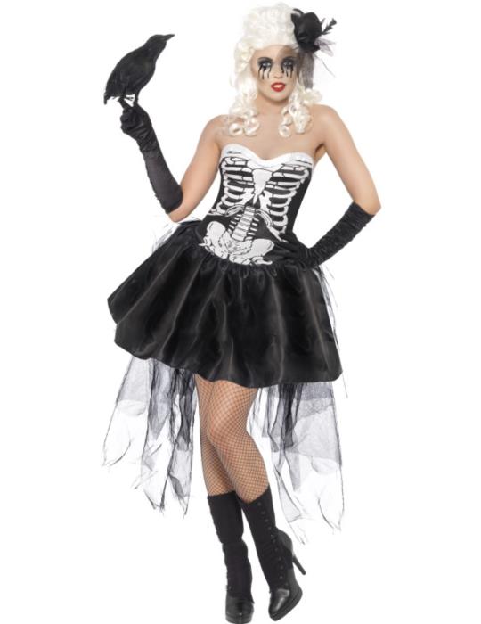 Ad Strój Sukienka Kościotrup Sexy 21355 M/L