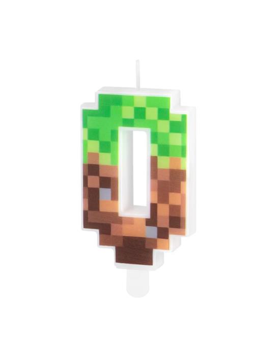 1 Świeczka Cyfra 0 Piksele 150917