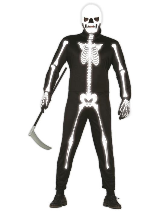Ad Strój Szkielet Świecący 80906BZ L
