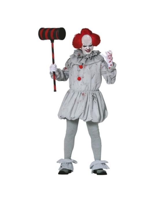 Strój Klaun Morderca 158/164 88370BZ halloween z horroru straszny opętany