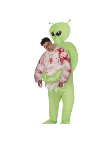 1 Ad Strój Kosmity Pompowany 88857 BZ L Obcy Ufo Halloween nadmuchiwany