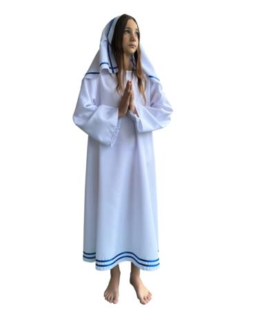 Strój Święta Teresa ST115 110/116 z Kalkuty Zakonnica Bal Świętych