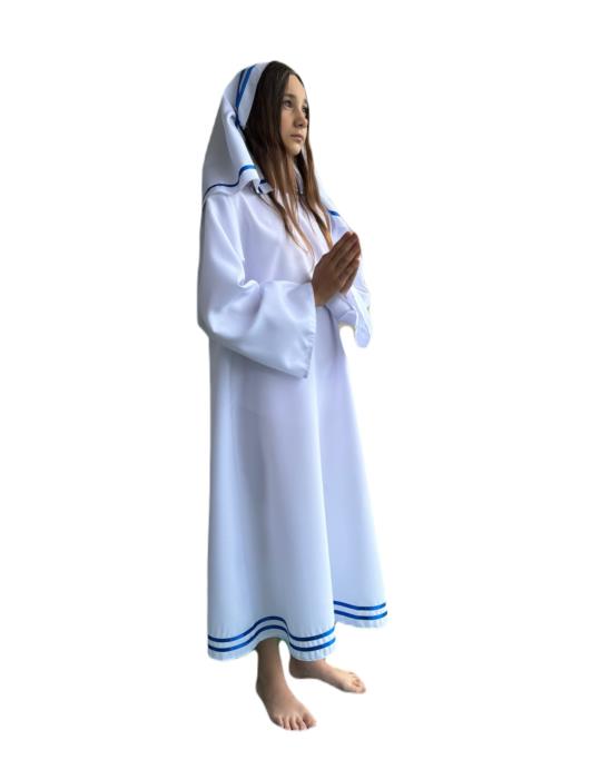 Strój Święta Teresa ST115 134/140 z Kalkuty Zakonnica Bal Świętych
