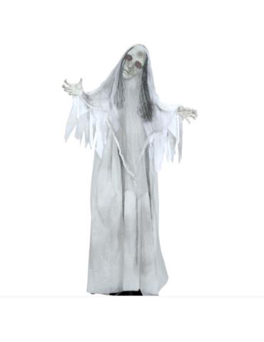 1 Dekoracja Panna Młoda Halloween24853BZ 165cm stojąca ruch dźwięk duch lalka
