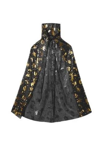 Strój Peleryna Halloween Złota ST804 mix wzorów