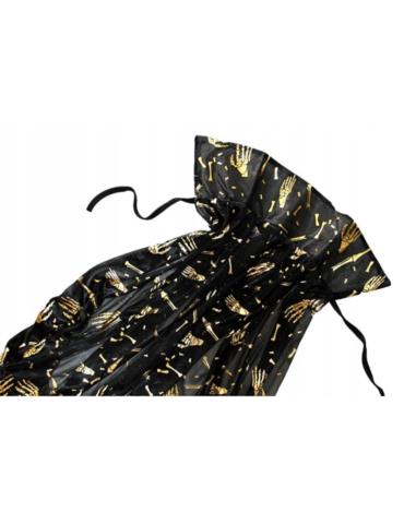 Strój Peleryna Halloween Złota ST804 mix wzorów