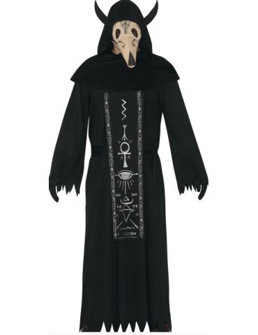 1 Ad Strój Satanisty Czarny 79066BZ L halloween VooDoo sekta szatan
