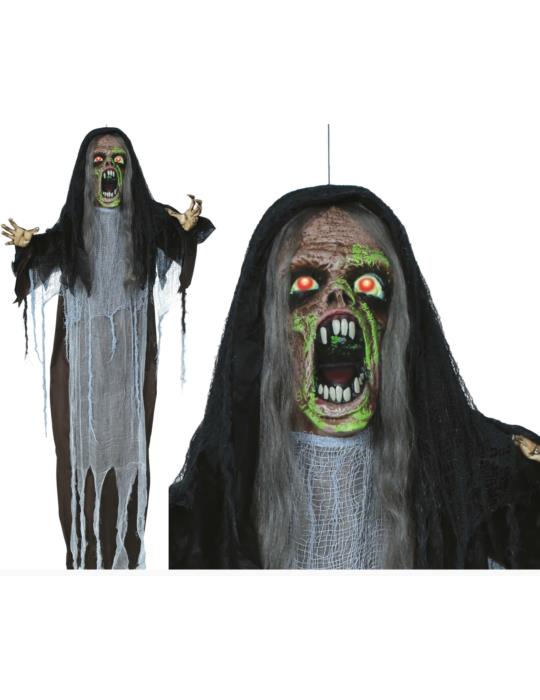 1 Dekoracja Potwór Wisząca 180cm 24910BZ światło dźwięk ruch halloween