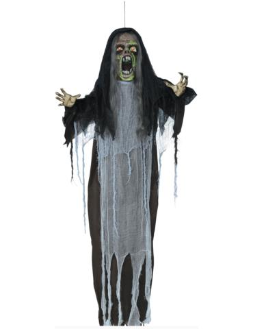 1 Dekoracja Potwór Wisząca 180cm 24910BZ światło dźwięk ruch halloween