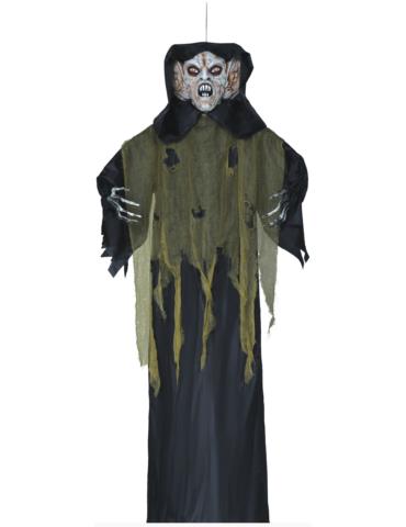 1 Dekoracja Wampir Wisząca 180cm 24909BZ halloween światło dźwięk ruch