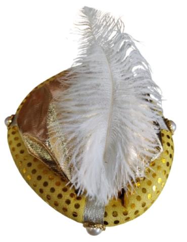 1 Czapka Turban Sułtana Złota DZD24345 maharadża król arabski alladyn trzej królowie 3 króli