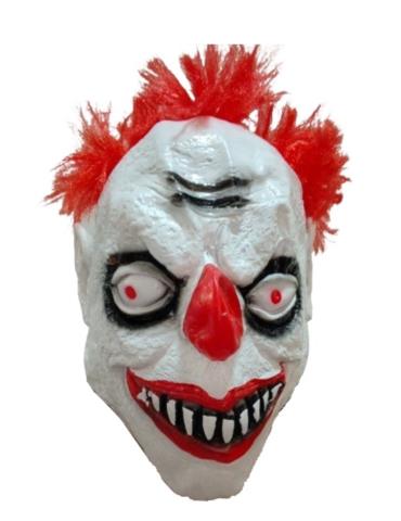 1 Maska Klaun Strasznego A2285 lateksowa halloween