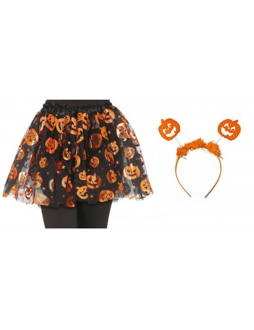 Zestaw Spódnica TuTu Dynie...