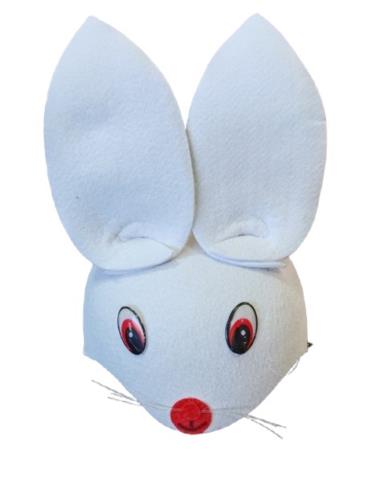 1 Czapka Królika Zajączka DZD24029 filcowa