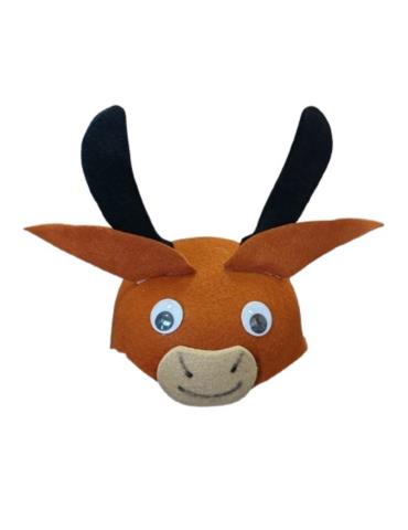 1 Czapka Byk Byka DZD24020 krowa filcowa